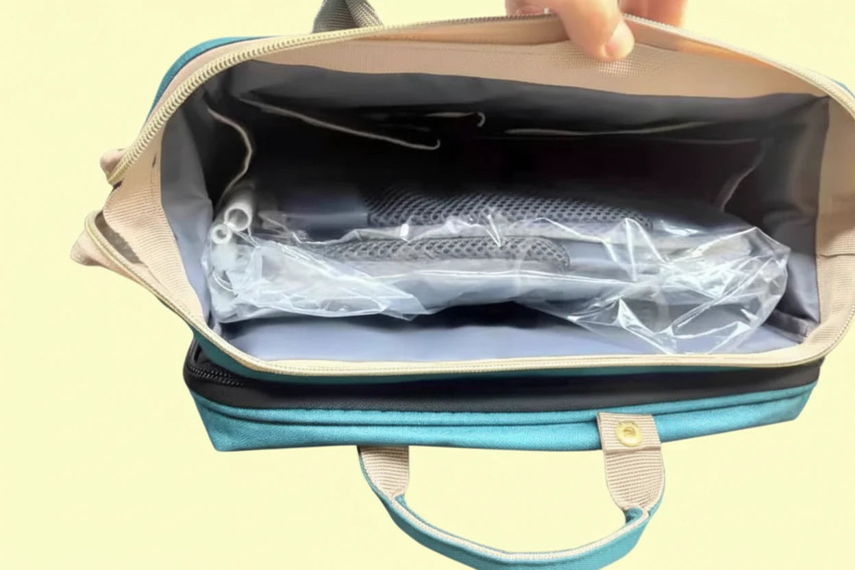 All-in-One Large Capacity Mommy Bag with Portable Baby Bed