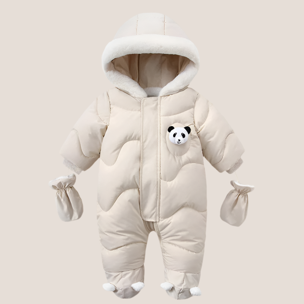 Premium Winter Baby Romper Suit – Ultra Warm Cozy Snowsuit for Newborns