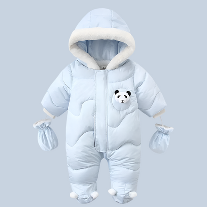 Premium Winter Baby Romper Suit – Ultra Warm Cozy Snowsuit for Newborns