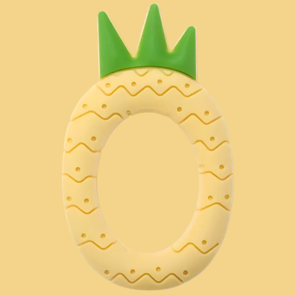 Alohabite Certified Baby Teething Rings – Soft & Hygienic Design