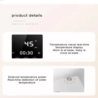 Baby Bottle Warmer Sterilizer Multifunction Fast Milk Bottle Warmers with Timer Accurate Temperature Control Newborn Accessories