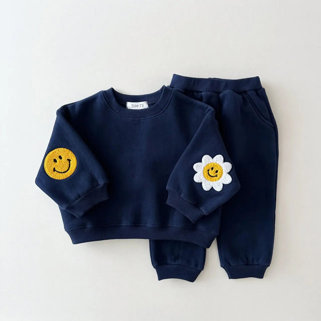 Premium Winter Warm Baby Clothes Set – Cozy Fleece Embroidered Outfit