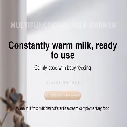 Baby Bottle Warmer Sterilizer Multifunction Fast Milk Bottle Warmers with Timer Accurate Temperature Control Newborn Accessories