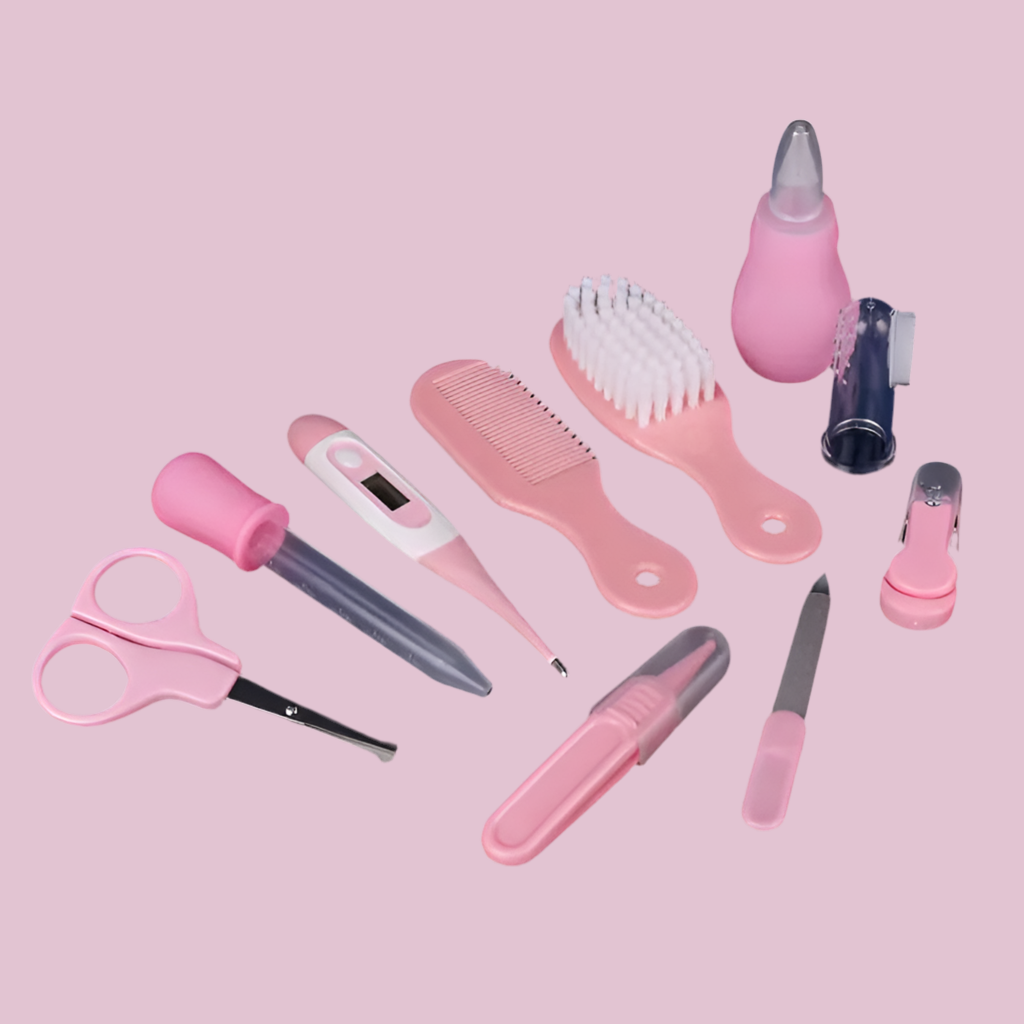 Portable Baby Health Care Kit - Essential Wellness Tools for Newborns