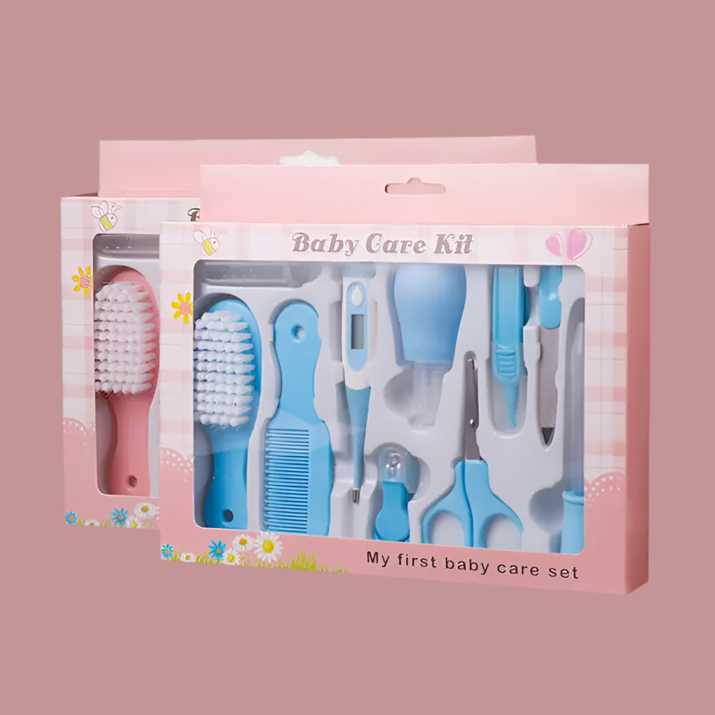 Portable Baby Health Care Kit - Essential Wellness Tools for Newborns