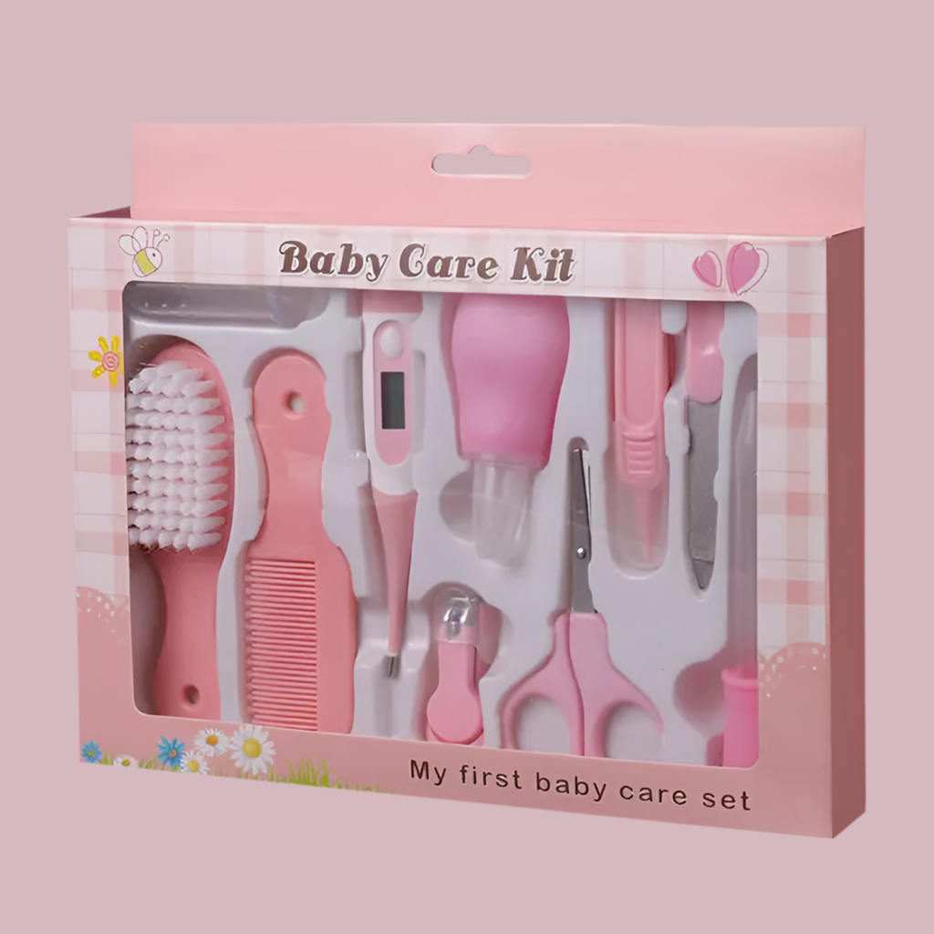 Portable Baby Health Care Kit - Essential Wellness Tools for Newborns