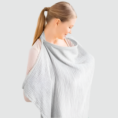 Breastfeeding Nursing Cover - Soft, Breathable Privacy Cover for Moms