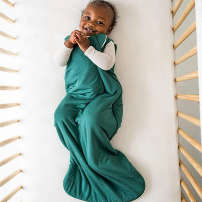 Bamboo Fiber Baby Zipper Sleepsack Wrap – Breathable & Cozy Comfort