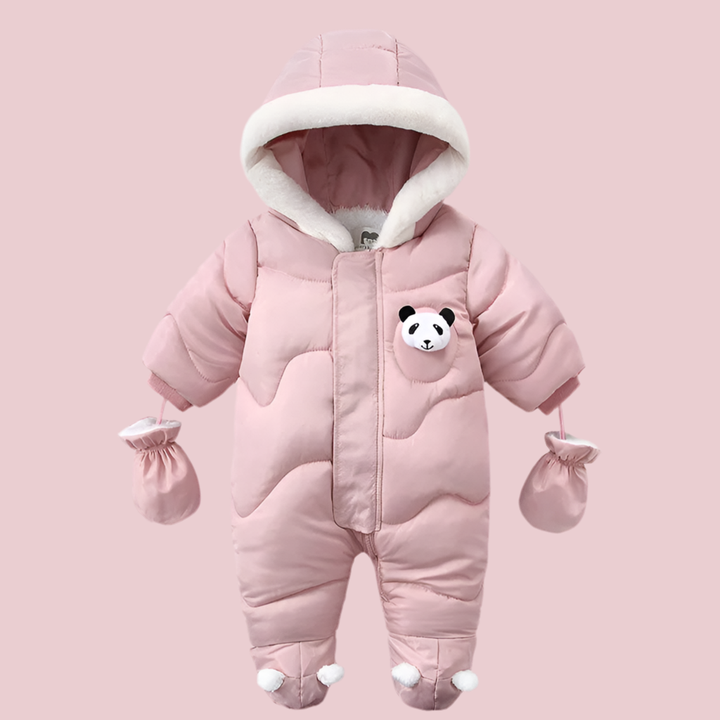 Premium Winter Baby Romper Suit – Ultra Warm Cozy Snowsuit for Newborns