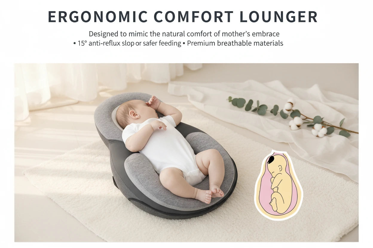 Baby Anti-Spit Up Pillow – Comfort That Feels Like a Mother’s Embrace