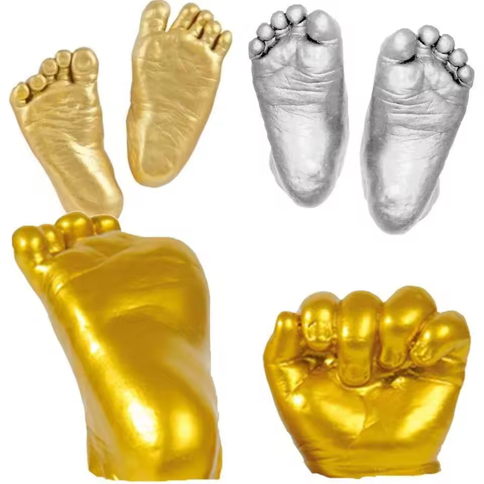 Baby Hand & Foot Casting Kit – Personalized Keepsake Souvenir Gift