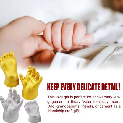 Baby Hand & Foot Casting Kit – Personalized Keepsake Souvenir Gift