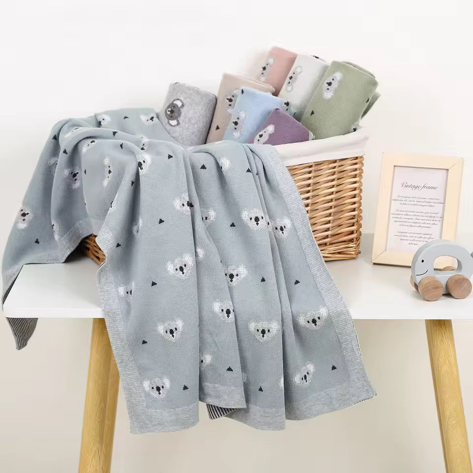Premium Newborn Baby Blanket – Soft, Hypoallergenic & Breathable Comfort