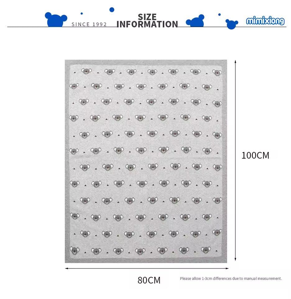 Premium Newborn Baby Blanket – Soft, Hypoallergenic & Breathable Comfort