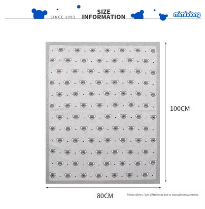 Premium Newborn Baby Blanket – Soft, Hypoallergenic & Breathable Comfort