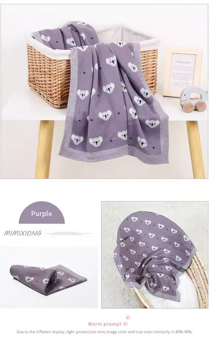 Premium Newborn Baby Blanket – Soft, Hypoallergenic & Breathable Comfort