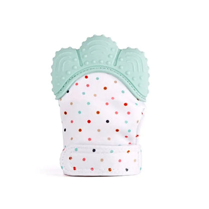Food-Grade Silicone Baby Teething Gloves – Sensory Gum Soothing Mittens