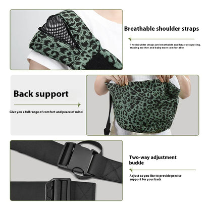 Portable One-Shoulder Baby Sling Carrier – Comfort & Style On-the-Go
