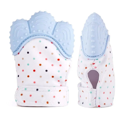Food-Grade Silicone Baby Teething Gloves – Sensory Gum Soothing Mittens