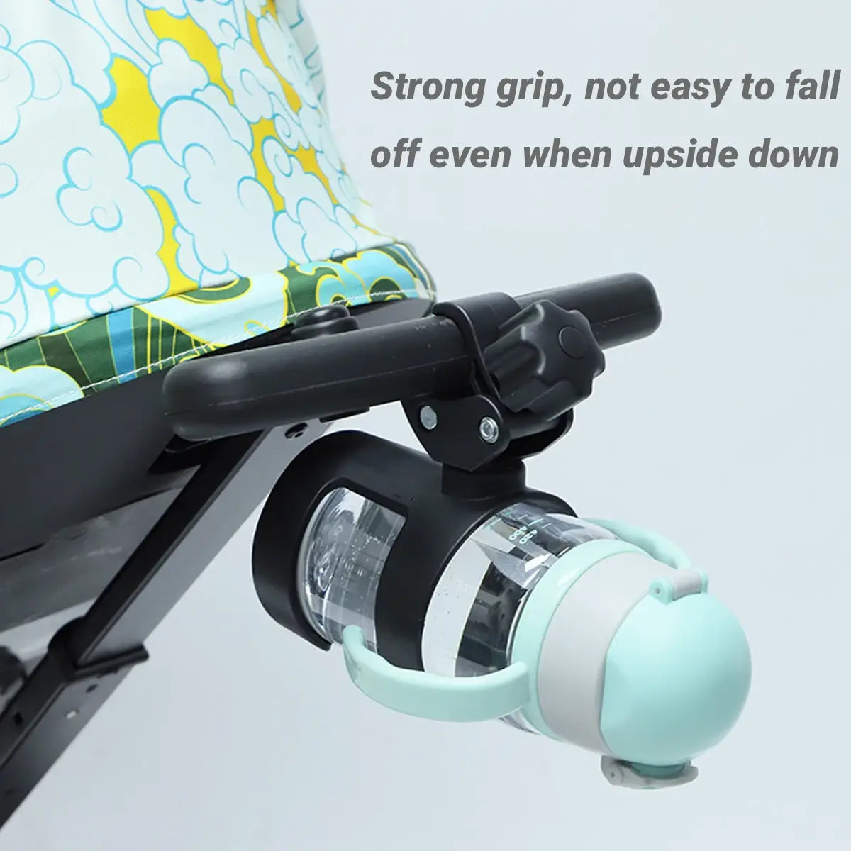 Universal Stroller Cup Holder Organizer – Spill-Proof & Adjustable