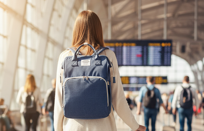 All-in-One Large Capacity Mommy Bag with Portable Baby Bed