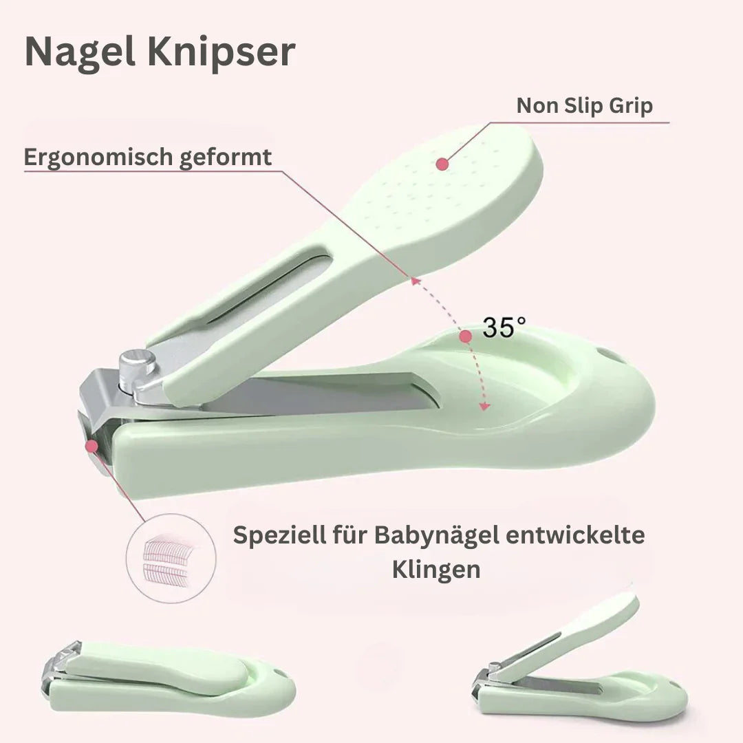 Premium Baby Nail Care Set – Safe, Gentle & Ergonomic Grooming Tools