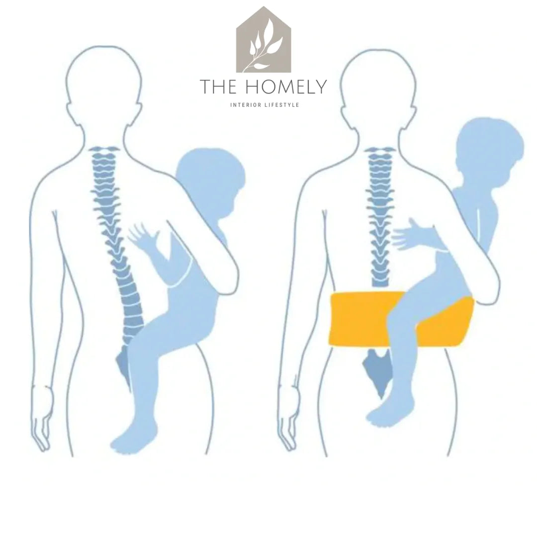 Ergonomic Baby Hip Seat Carrier – Memory Foam Comfort & Hands-Free Convenience