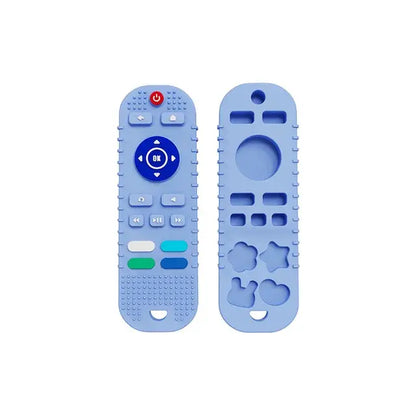 Non-Toxic Silicone Baby Remote Teether – Sensory Development Toy
