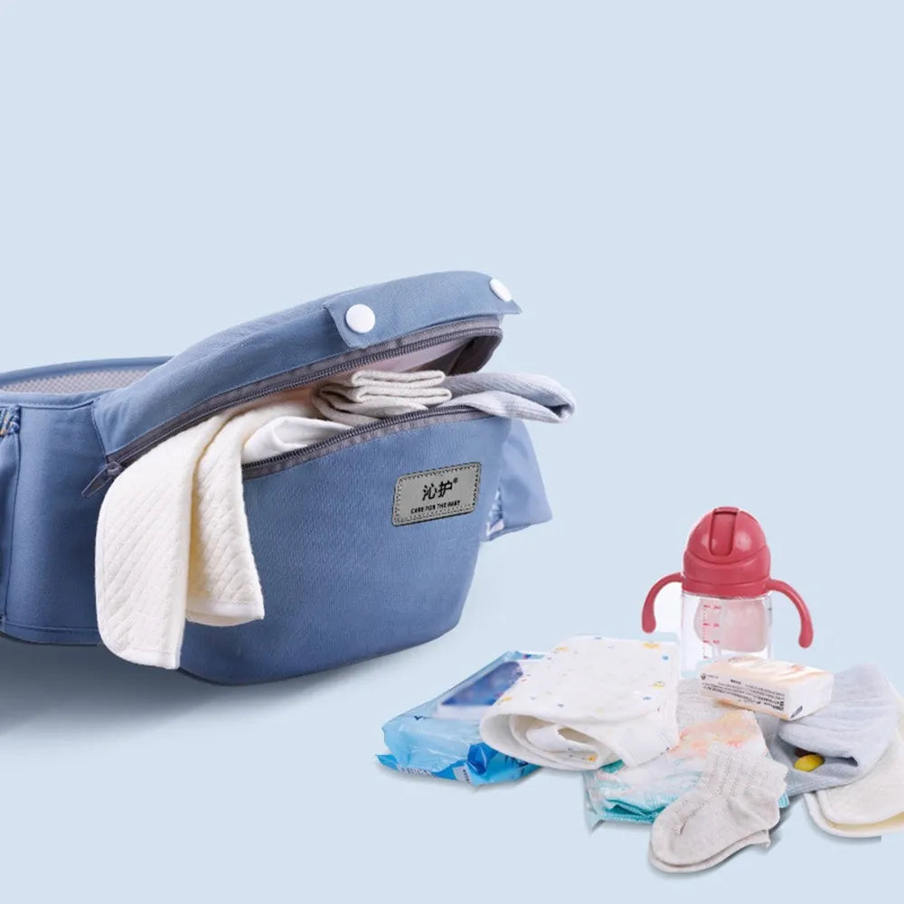 Ergonomic Baby Carrier Backpack - Comfortable Hands-Free Support for Parents