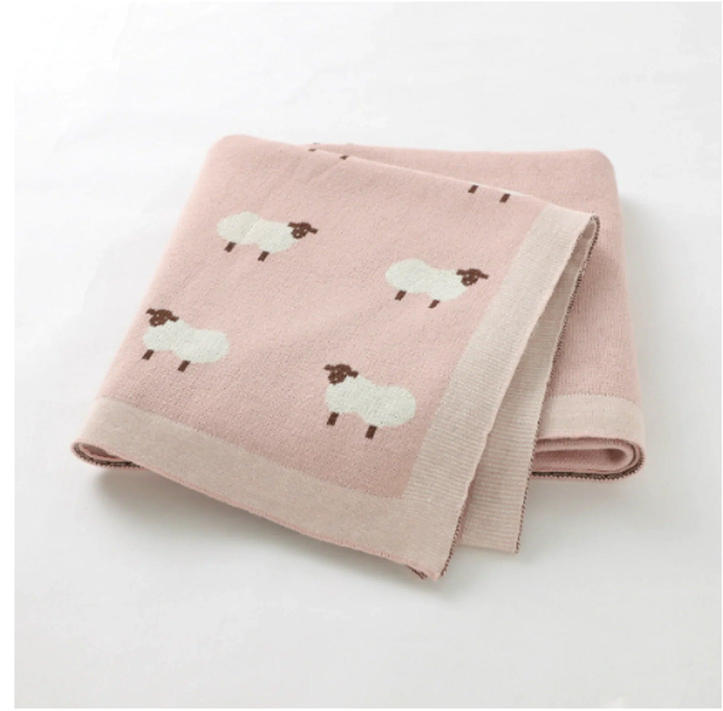 Premium Newborn Baby Blanket – Soft, Hypoallergenic & Breathable Comfort