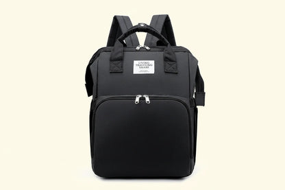All-in-One Large Capacity Mommy Bag with Portable Baby Bed