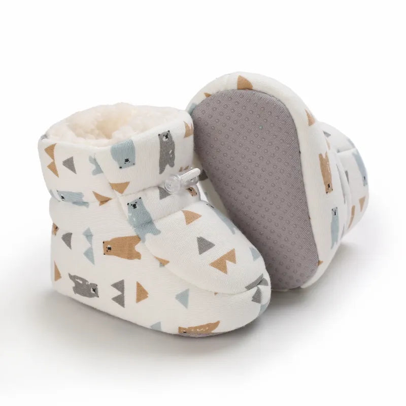 Warm Baby Winter Boots – Anti-Slip Soft Sole for First Steps
