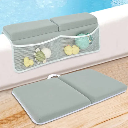 Foldable Baby Bath Kneeling & Elbow Pad Set – Extra Soft, Thick & Supportive