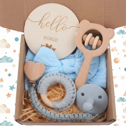 Premium Newborn Essentials Gift Box – Natural, Safe & Thoughtfully Designed