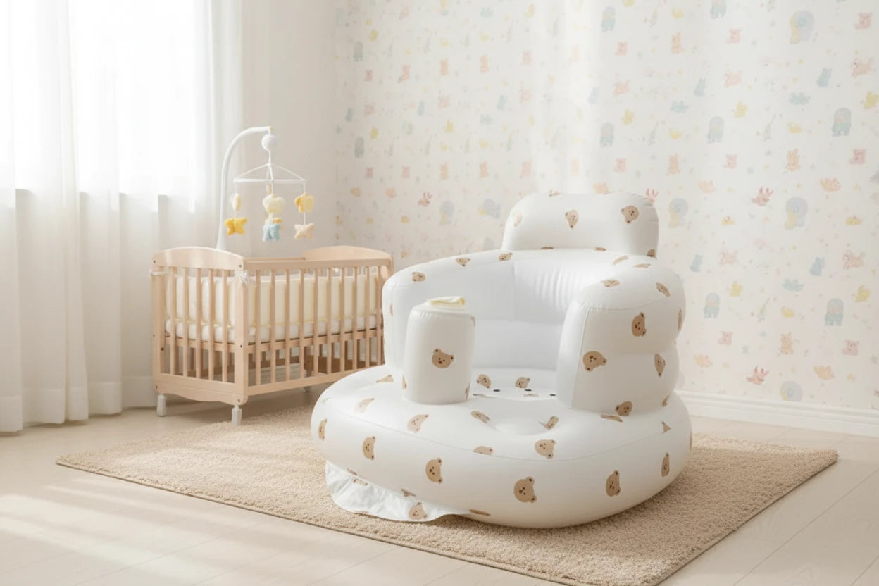 Ultimate Comfort Inflatable Baby Chair – Safe, Cozy & Travel-Friendly