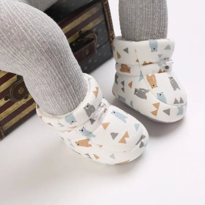 Warm Baby Winter Boots – Anti-Slip Soft Sole for First Steps