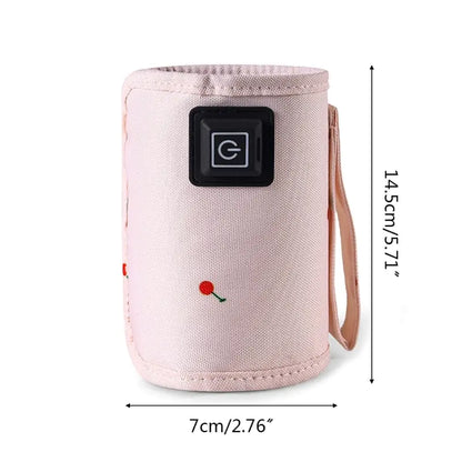 Portable USB Baby Bottle Warmer Bag – Adjustable Constant Temperature Sleeve