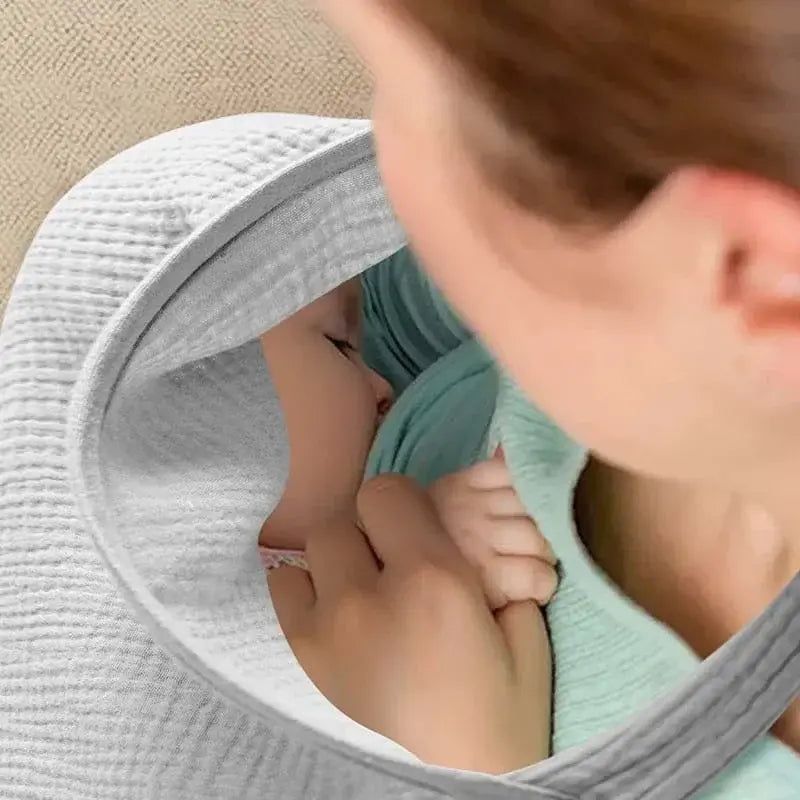 Breastfeeding Nursing Cover - Soft, Breathable Privacy Cover for Moms