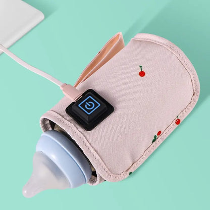 Portable USB Baby Bottle Warmer Bag – Adjustable Constant Temperature Sleeve