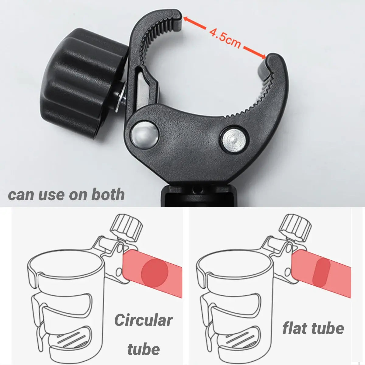 Universal Stroller Cup Holder Organizer – Spill-Proof & Adjustable